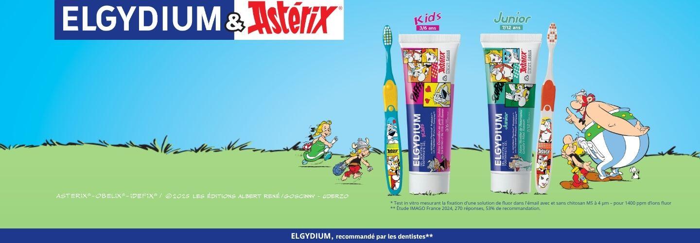 Bannière desktop Elgydium x Astérix